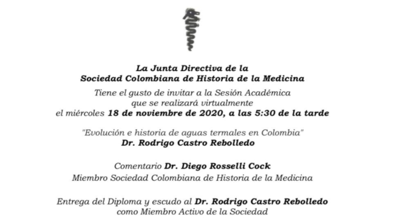 sociedad  colombiana historia de la medicina