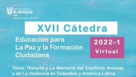 XVII Cátedra educación para la paz y la formación ciudadana. 