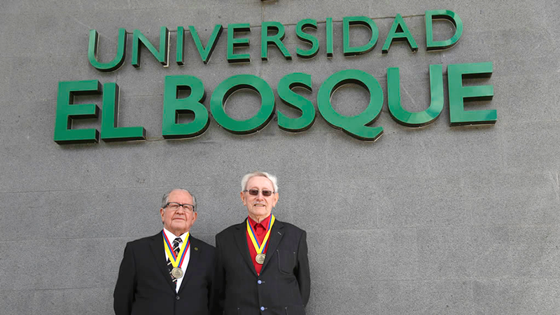 Colciencias reconoció dos Investigadores Eméritos Vitalicios en El Bosque