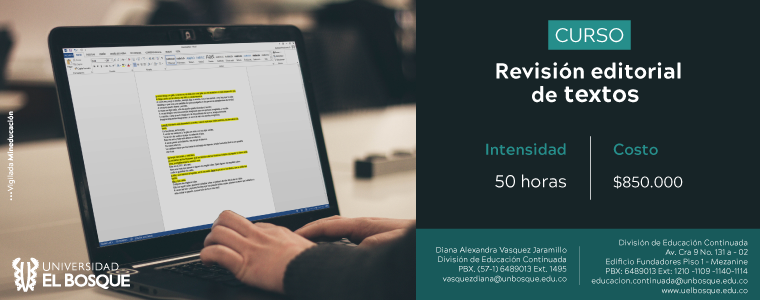 Curso Revisión Editorial de Textos
