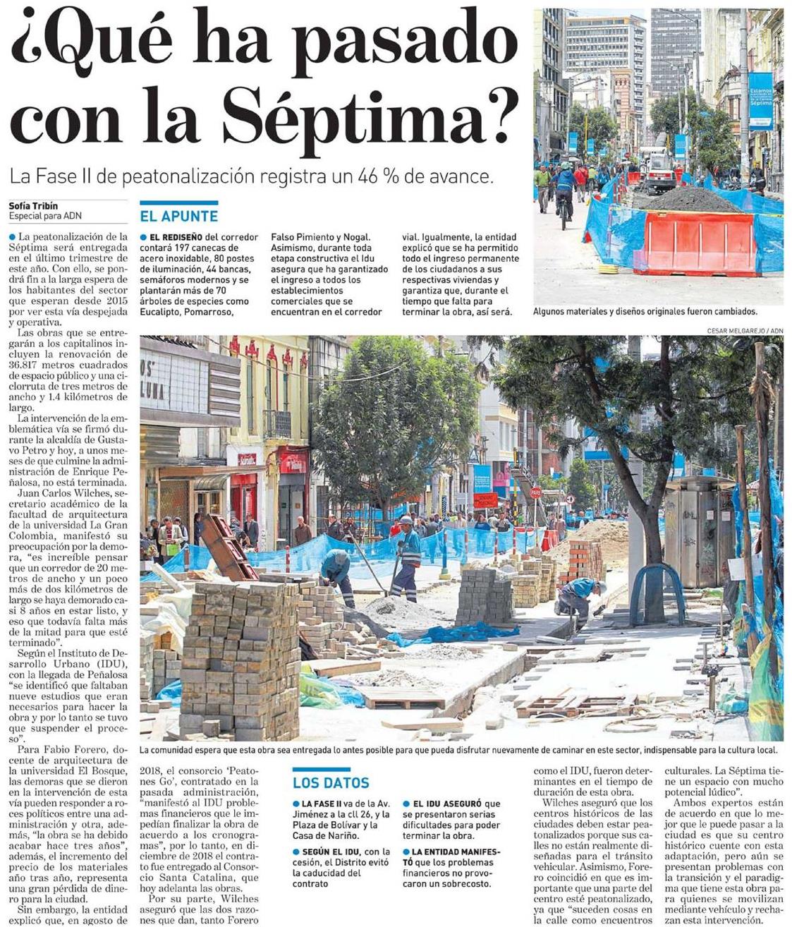ADN Bogotá - ¿Qué ha pasado con la Séptima?
