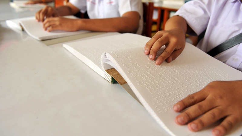 Curso - Lengua - señas - Braille - Educación 