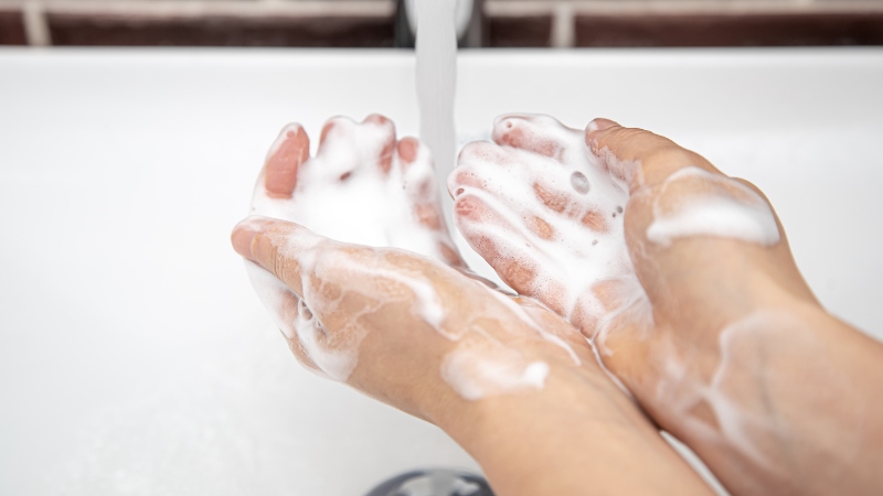 lavado de mano