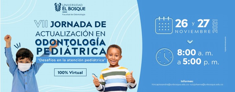 VII Jornada de Actualización en Odontología Pediátrica 2021