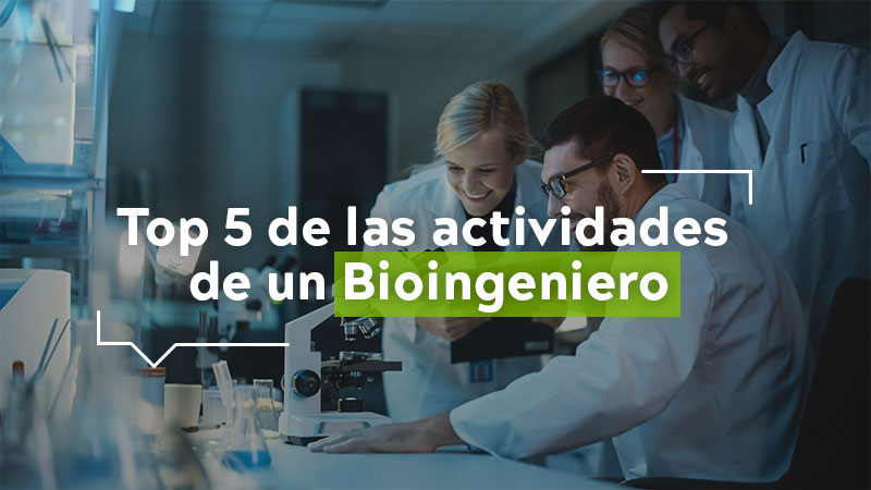 Top 5 de las actividades de un Bioingeniero