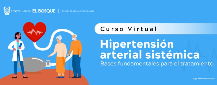  Curso virtual - Hipertensión arterial sistémica. Bases fundamentales para el tratamiento.