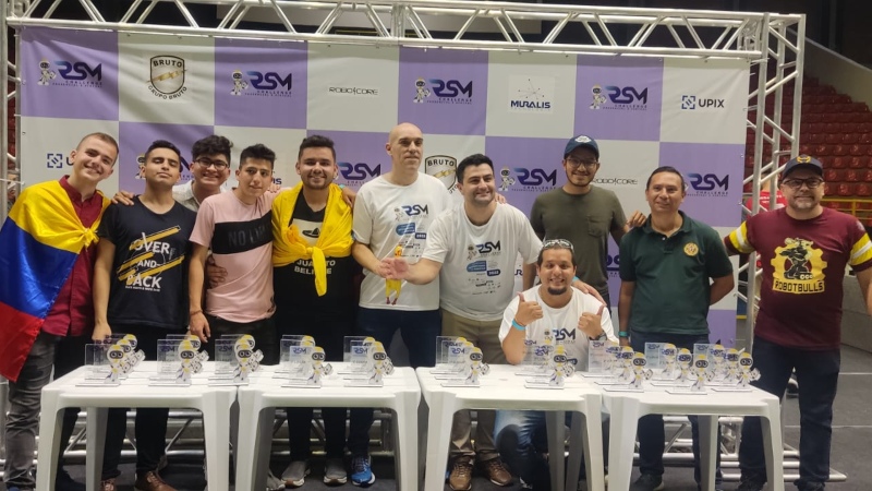Campeonato de robótica en Brasil