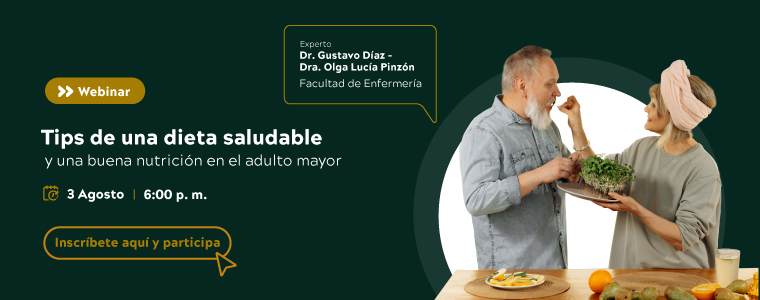 Tips de una dieta saludable y una buena nutrición en el adulto mayor