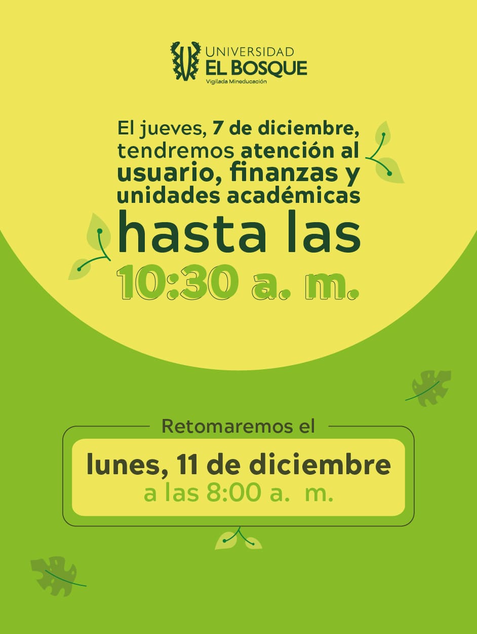 Horario atencion