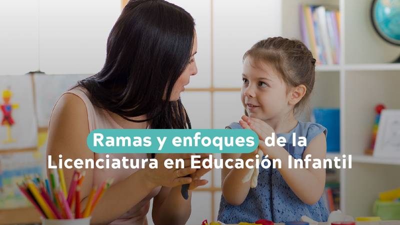 Ramas y enfoques de la Licenciatura en Educación Infantil