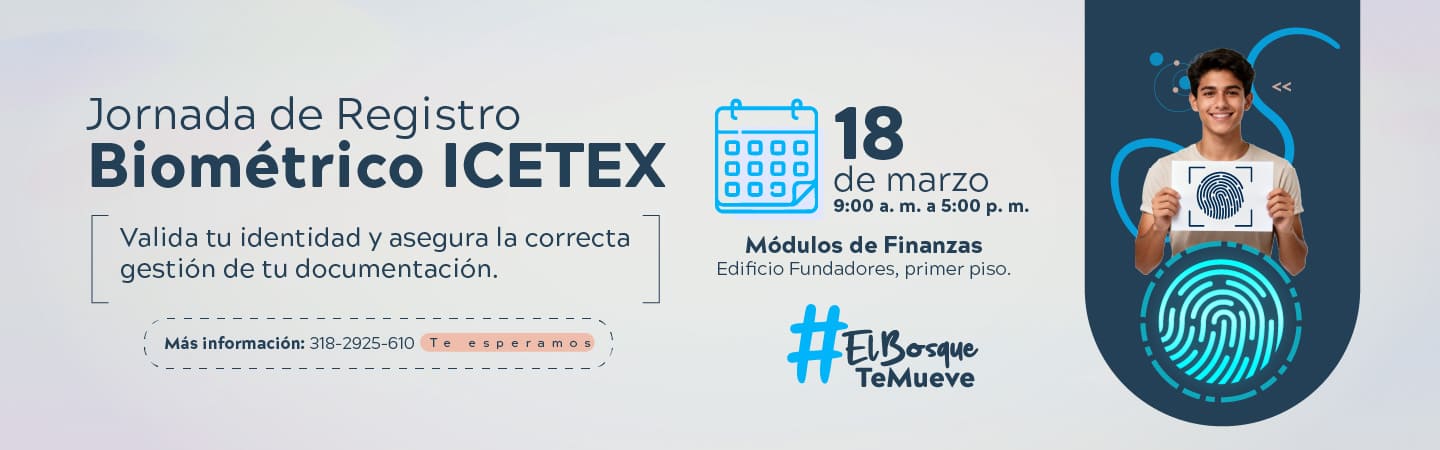 Jornada de registro biométrico en ICLETEX.