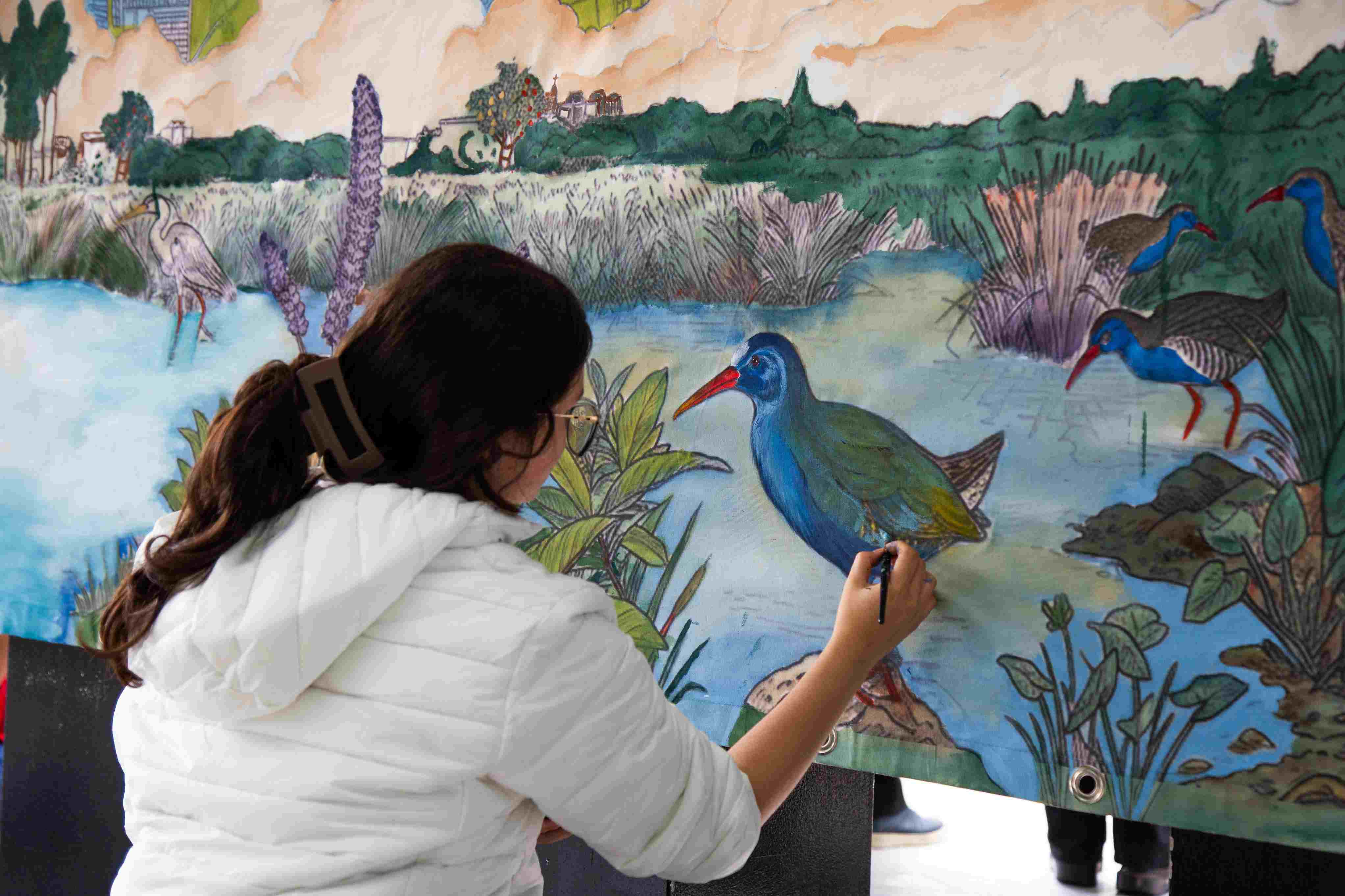 La Universidad El Bosque enseña a cuidar el Río Bogotá a través del arte