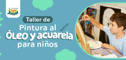 Taller de pintura al óleo y acuarela para niños