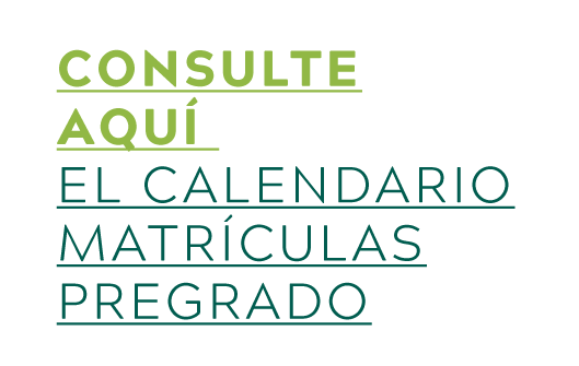 Calendario de matrículas