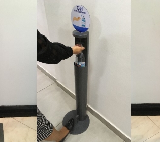 dispensador de gel