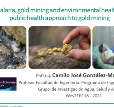Malaria, minería de oro y salud ambiental