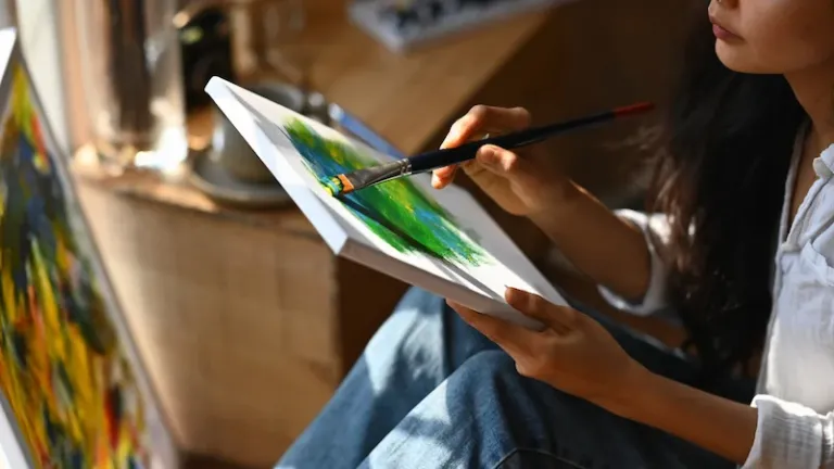 Técnicas de pintura acuarela y óleo