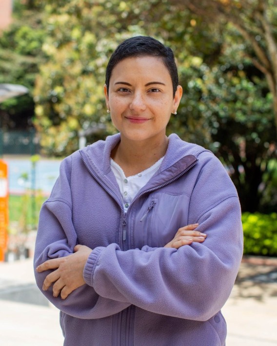 Ángela Rojas Bernal, docente de Medicina de la Universidad El Bosque en tratamiento por cáncer de mama