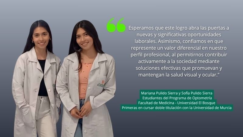 mariana-pulido-sofia-pulido-optometria-universidad-elbosque