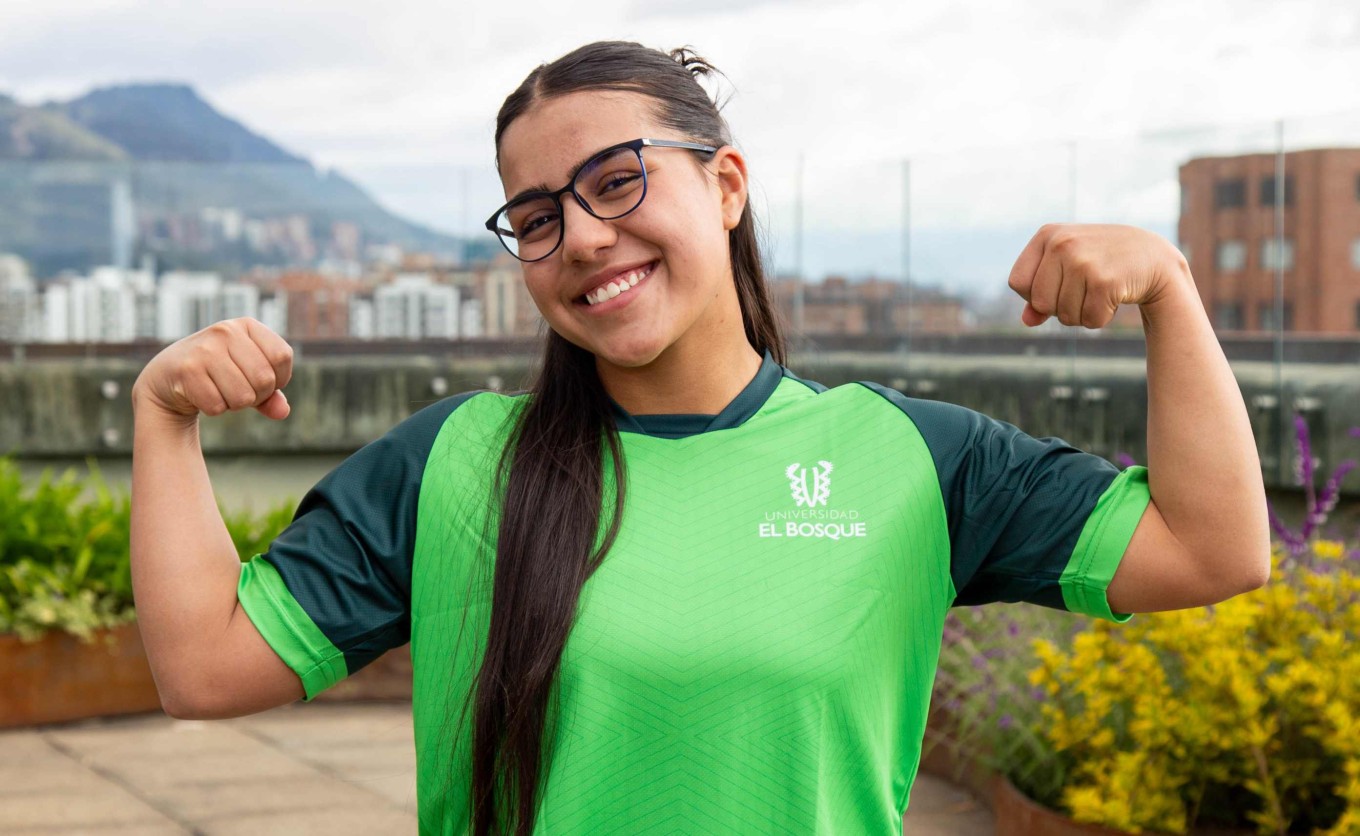 Sara Camila Caballero Murillo representa a la Universidad El Bosque en los Juegos ASCUN