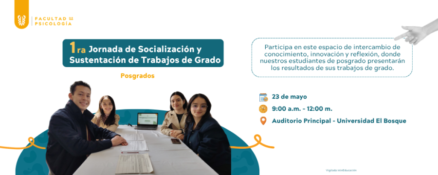 Socialización trabajos de grado 