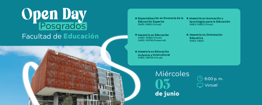 Open Day Virtual Posgrados Facultad de Educación