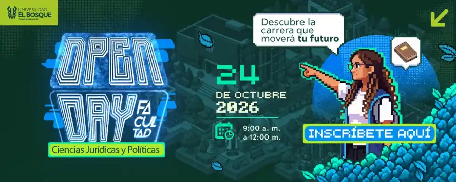 Publicidad que promueve el Open Day, con información sobre horarios y actividades programadas.