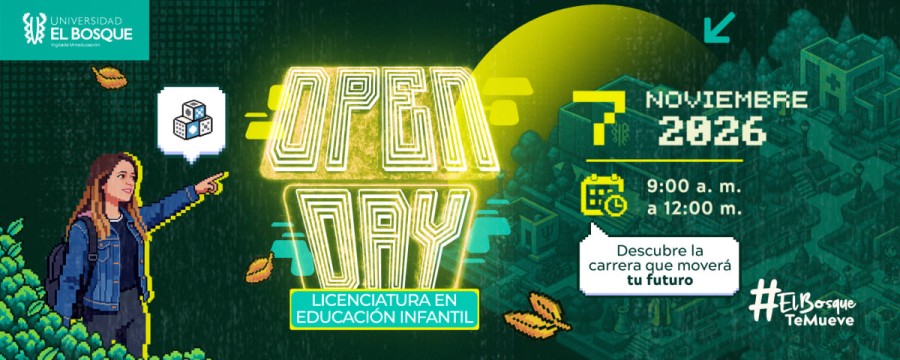 Open day licenciatura 07 de noviembre de 2026 
