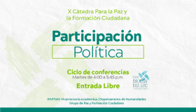 X Cátedra Educación para la Paz y la Formación Ciudadana