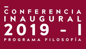 Conferencia Inaugural - Programa de Filosofía
