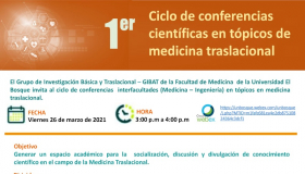 Primer Ciclo de conferencias cientificas 