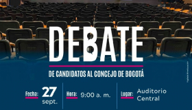 Debate candidatos al concejo de Bogotá