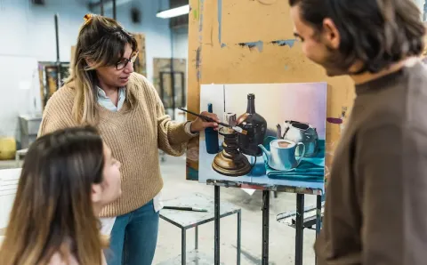 Técnicas de pintura al Óleo