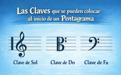 Claves en el pentagrama